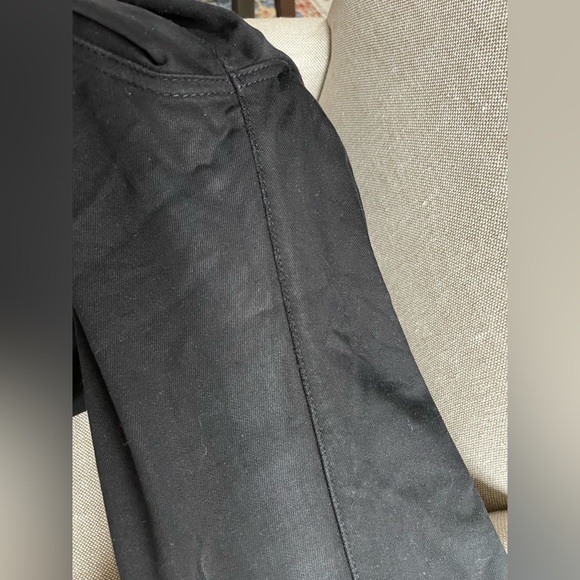 AG Adriano Goldschmied: Black Mid-Rise Slim Straight Jeans - Picture 11 of 13